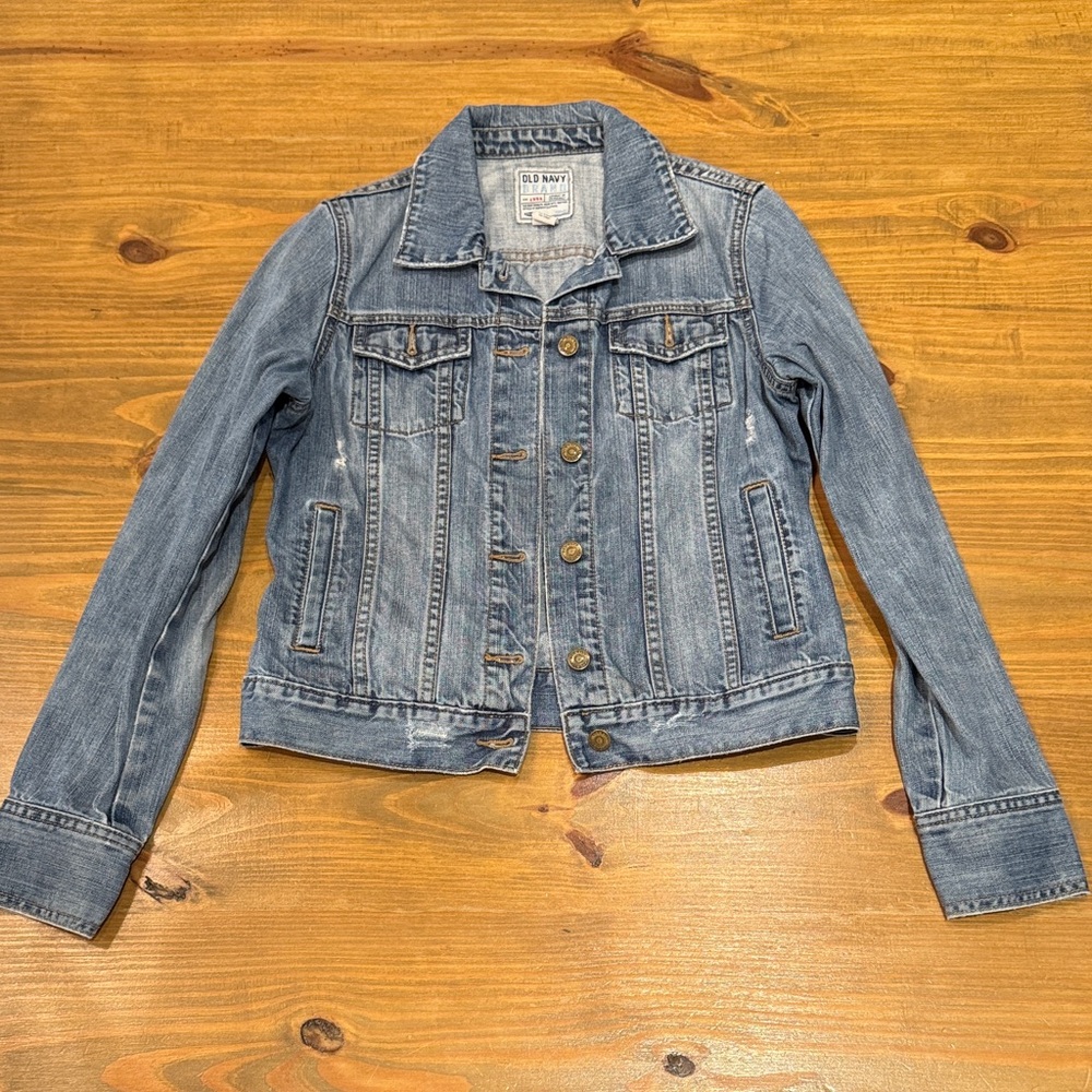 Old Navy Light Blue Denim Jean Jacket